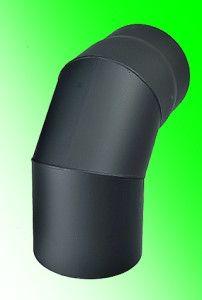 Kovo KRAUS koleno 90°/ø 130 mm ČERNÁ